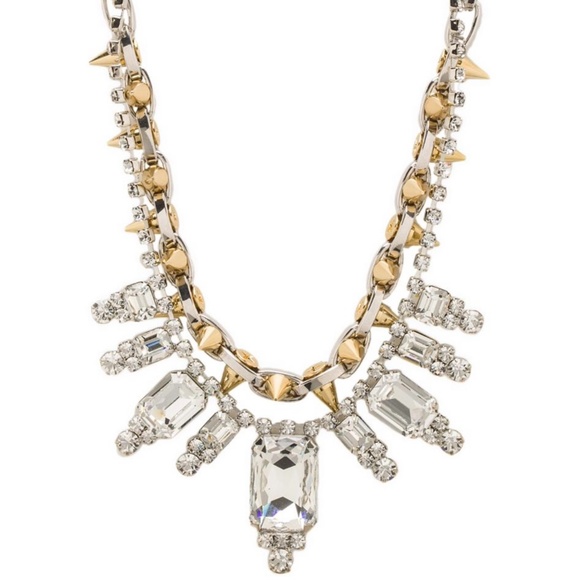 Joomi Lim Baroque Crystal and Spike Necklace - Picture 4 of 4